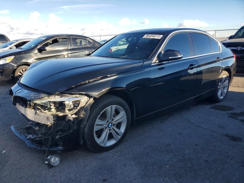 BMW 330 XI 2018 with VIN WBA8D9G54JNU72619 - Photo from auction