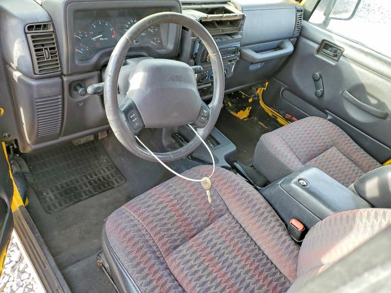 Photo 8 from auction – 2000 JEEP WRANGLER / with VIN 1J4FA49S9YP774795