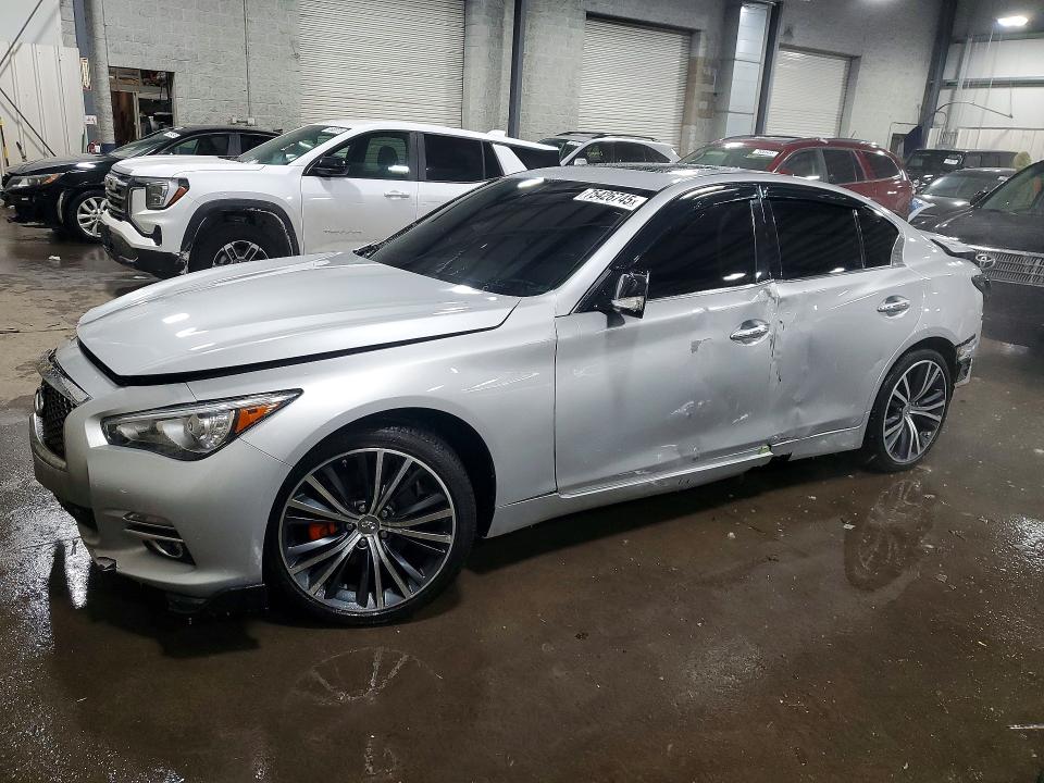 INFINITI Q50 BASE 2015 with VIN JN1BV7AR7FM405809 - Photo from auction