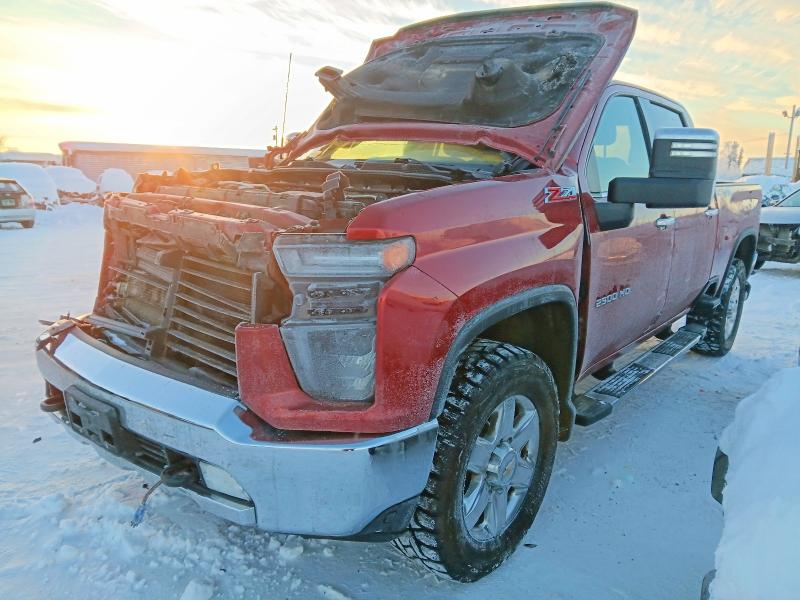 CHEVROLET SILVERADO 2021 with VIN 1GC4YPEYXMF199286 - Photo from auction