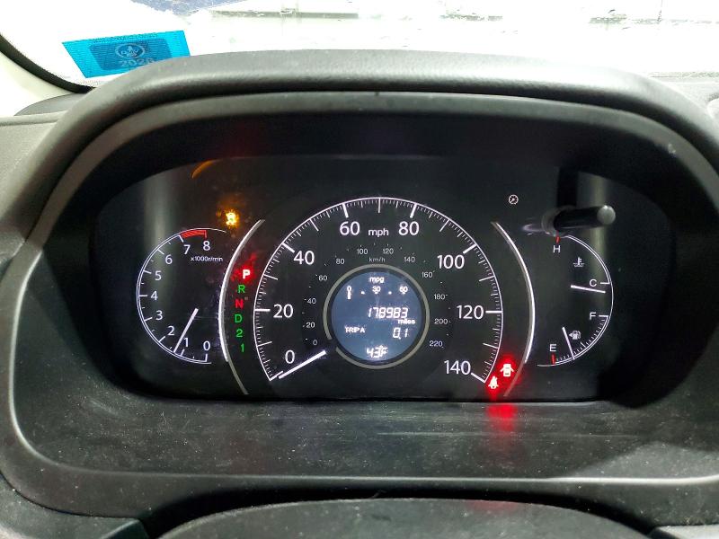 Photo 9 from auction – 2014 HONDA CR-V LX with VIN 2HKRM4H32EH708763