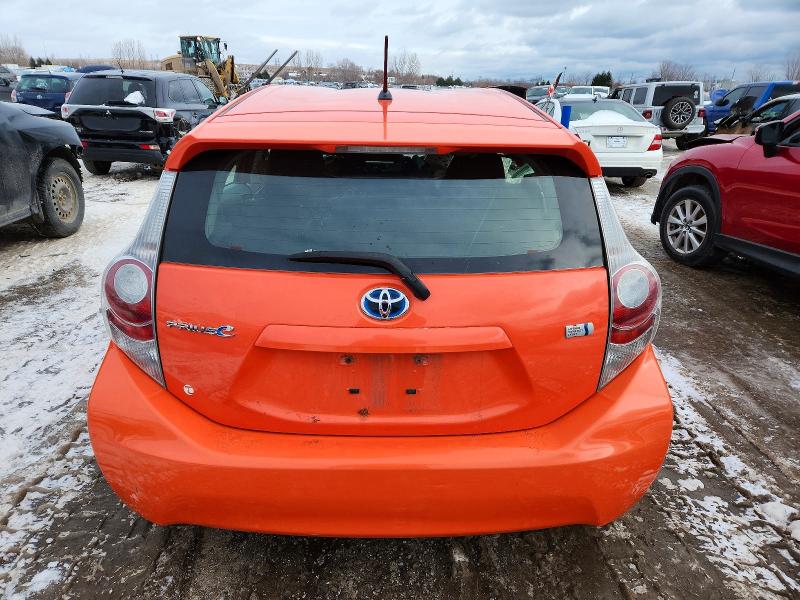Photo 6 from auction – 2012 TOYOTA PRIUS C with VIN JTDKDTB38C1000624