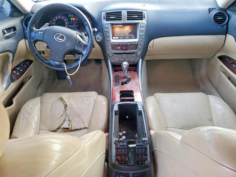 Photo 8 from auction – 2007 LEXUS IS with VIN JTHBK262775035346