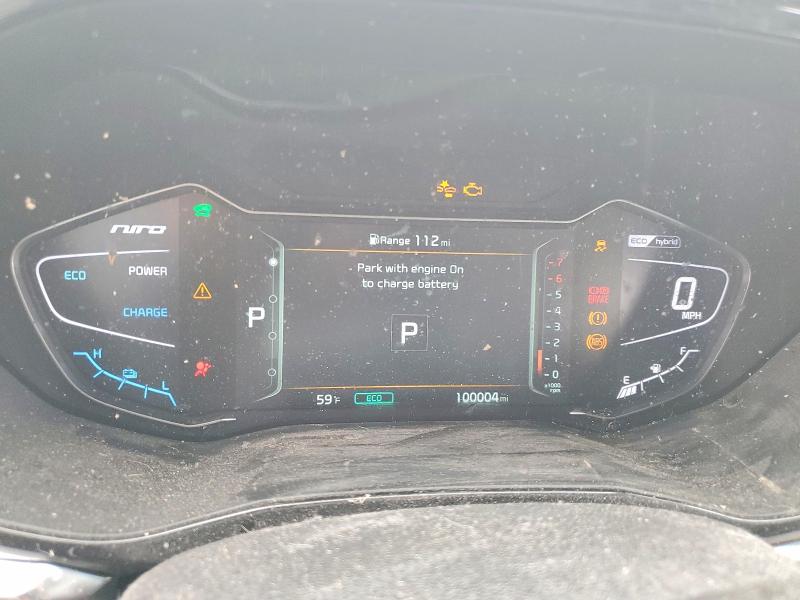 Photo 9 from auction – 2022 KIA NIRO LX with VIN KNDCB3LC5N5548214