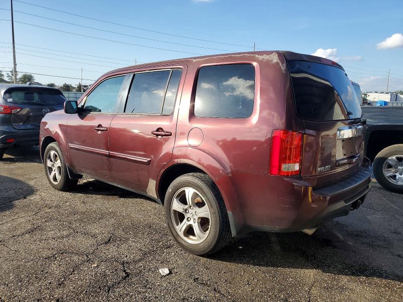 Photo 2 from auction – 2012 HONDA PILOT EXL with VIN 5FNYF3H51CB015857