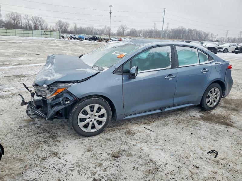 TOYOTA COROLLA LE 2020 with VIN 5YFEPRAE6LP101151 - Photo from auction