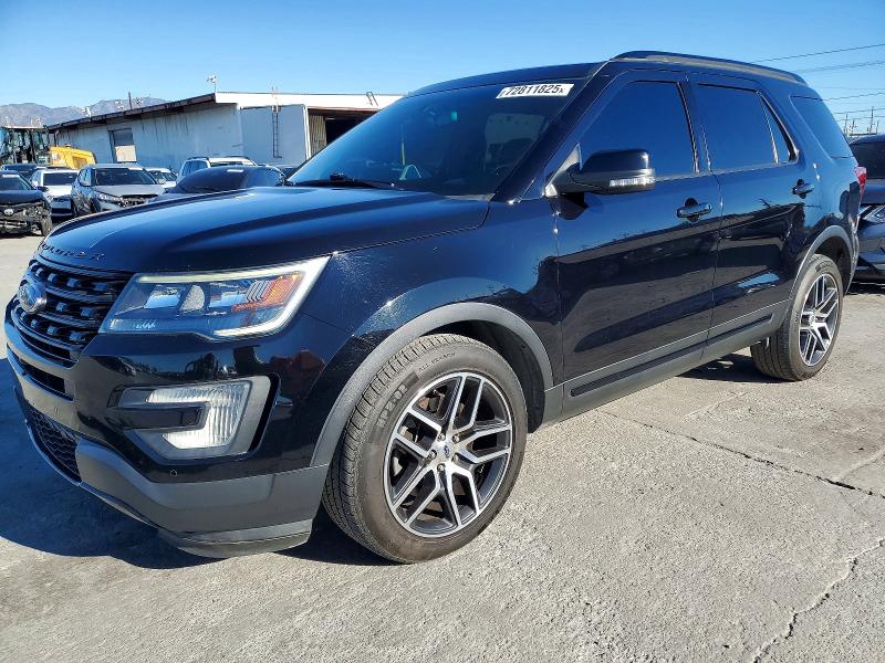 FORD EXPLORER S 2017 with VIN 1FM5K8GT7HGB53858 - Photo from auction