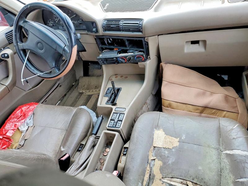 Photo 8 from auction – 1991 BMW 525 with VIN WBAHD6316MBJ65671
