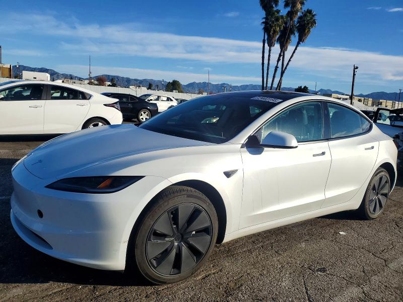 TESLA MODEL 3 2025 with VIN 5YJ3E1EAXSF885222 - Photo from auction
