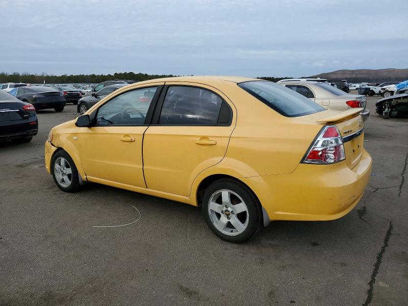 Photo 2 from auction – 2007 CHEVROLET AVEO with VIN KL1TG56647B098019