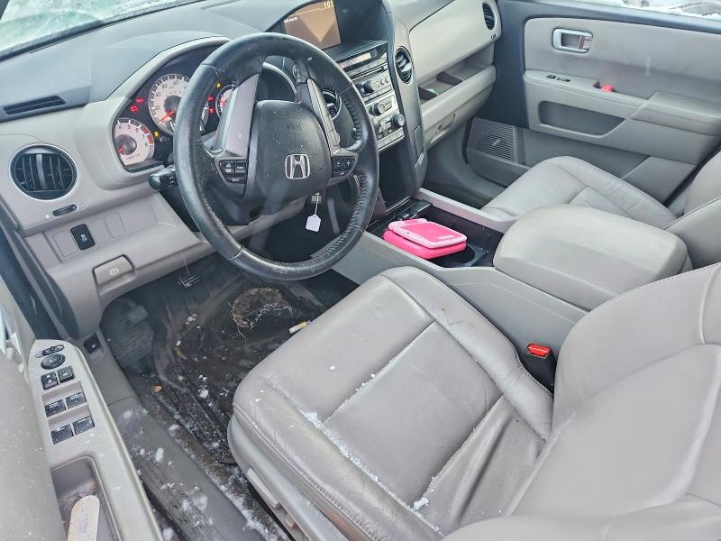 Photo 8 from auction – 2013 HONDA PILOT EXL with VIN 5FNYF4H55DB067872