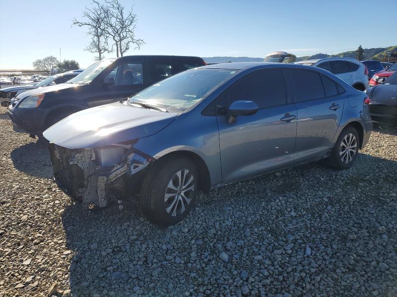 TOYOTA COROLLA LE 2022 with VIN JTDEAMDE3N3005652 - Photo from auction