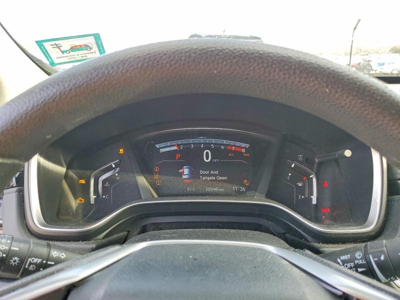 Photo 9 from auction – 2019 HONDA CR-V EX with VIN 5J6RW2H57KL012160