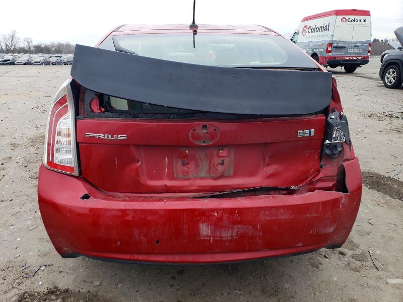Photo 6 from auction – 2012 TOYOTA PRIUS with VIN JTDKN3DU9C1573485