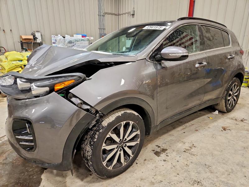 KIA SPORTAGE E 2018 with VIN KNDPNCAC8J7379736 - Photo from auction