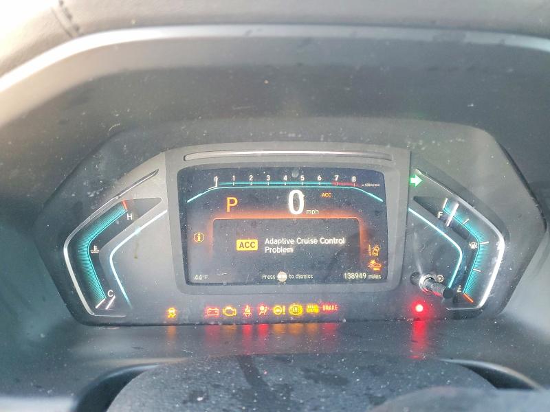Photo 9 from auction – 2018 HONDA ODYSSEY EX with VIN 5FNRL6H76JB085111