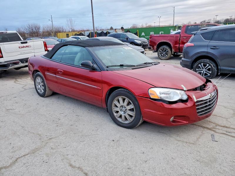 Photo 4 from auction – 2004 CHRYSLER SEBRING LI with VIN 1C3EL65R04N131773
