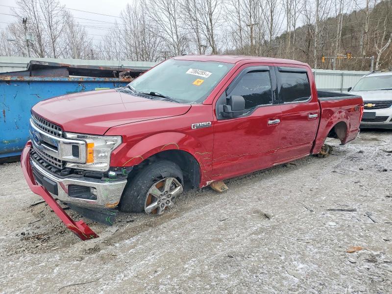 FORD F150 SUPER 2018 with VIN 1FTEW1E53JFB34417 - Photo from auction