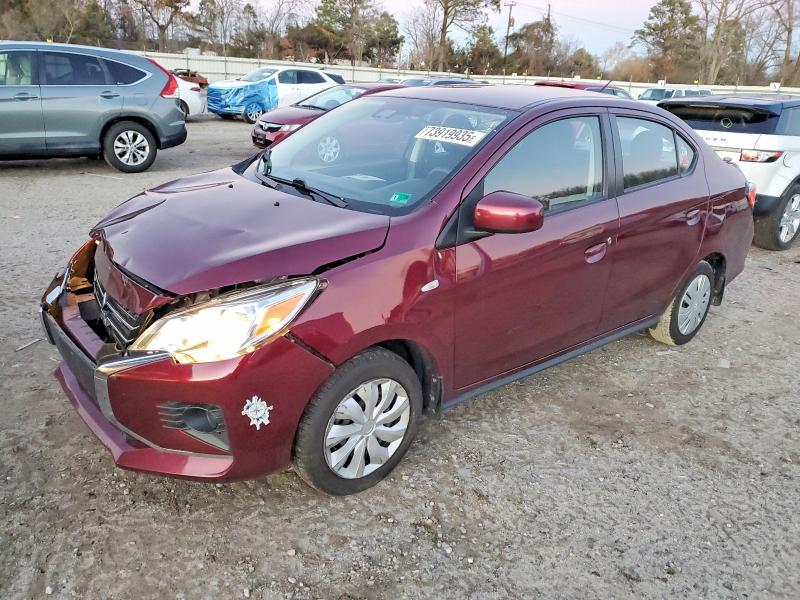 MITSUBISHI MIRAGE G4 2023 with VIN ML32FUFJ7PHF01130 - Photo from auction