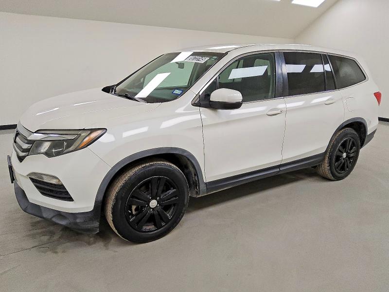 HONDA PILOT EX 2017 with VIN 5FNYF5H34HB033996 - Photo from auction