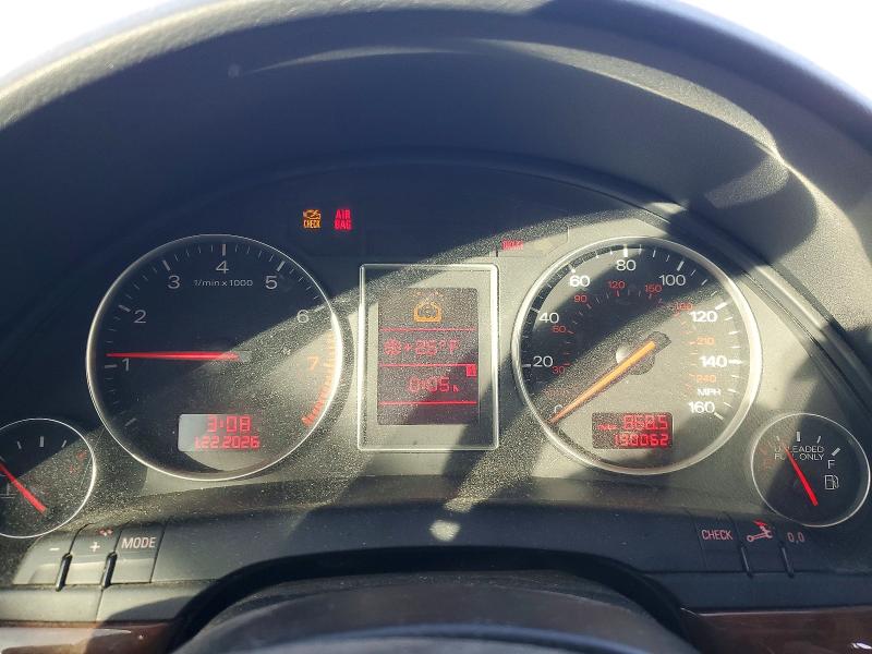 Photo 9 from auction – 2003 AUDI A4 3.0 QUA with VIN WAULT68E43A239022