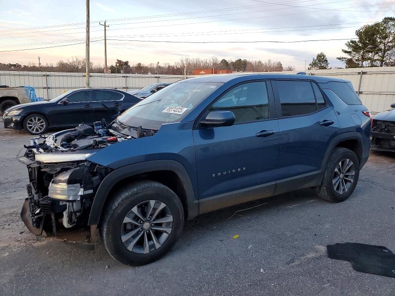 CHEVROLET EQUINOX 2025 with VIN 3GNAXHEG4SL245594 - Photo from auction