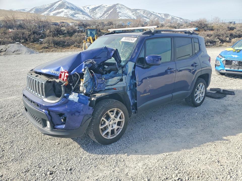 Photo 1 from auction – 2019 JEEP RENEGADE L with VIN ZACNJBBB4KPJ91428