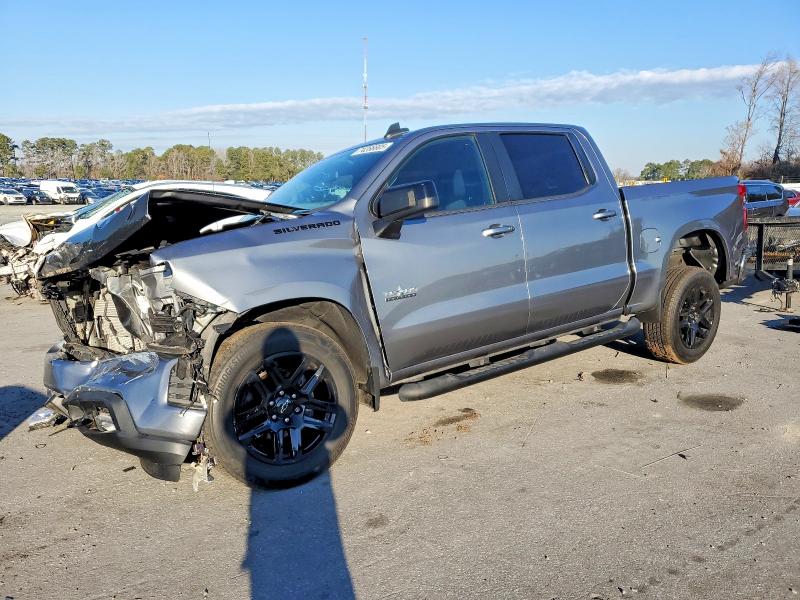 CHEVROLET SILVERADO 2021 with VIN 3GCPWDED1MG443873 - Photo from auction