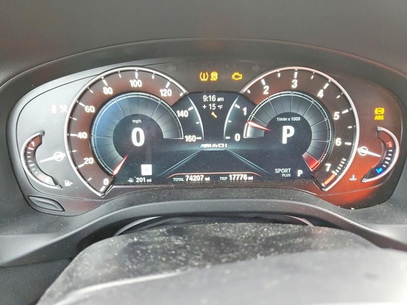 Photo 9 from auction – 2019 BMW X3 XDRIVEM with VIN 5UXTS3C53K0Z04023