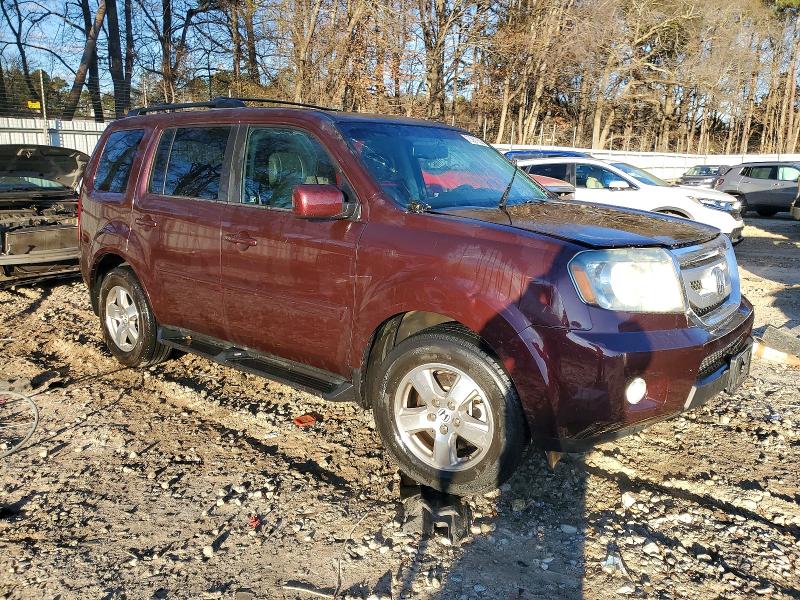 Photo 4 from auction – 2011 HONDA PILOT EXL with VIN 5FNYF4H58BB072691