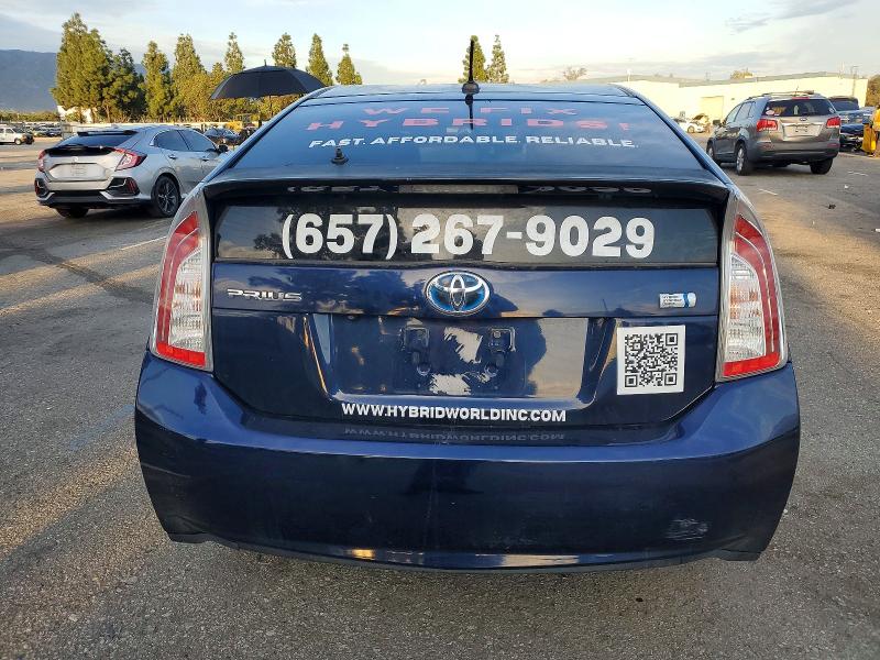 Photo 6 from auction – 2012 TOYOTA PRIUS with VIN JTDKN3DUXC1517152