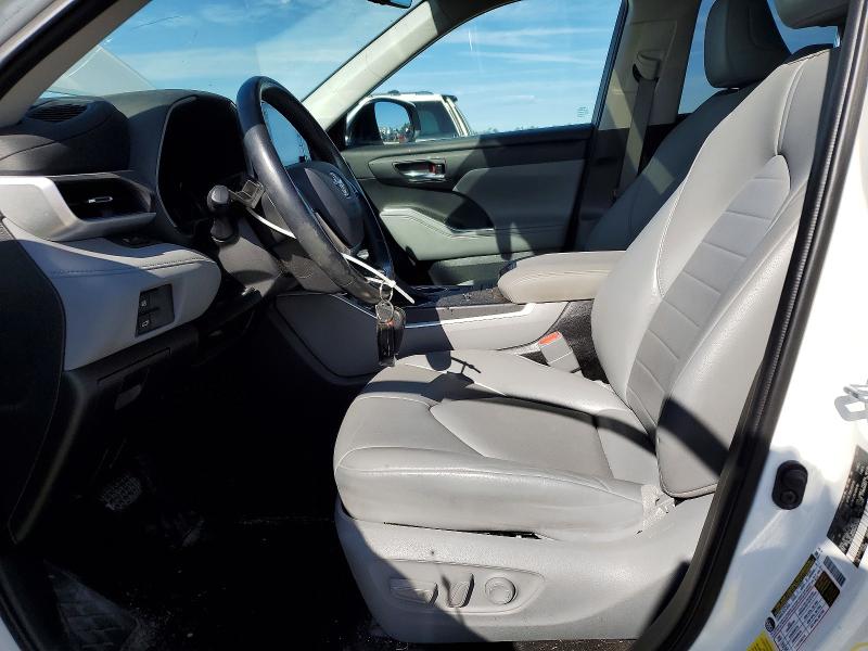 Photo 7 from auction – 2021 TOYOTA HIGHLANDER with VIN 5TDGZRAH5MS052966