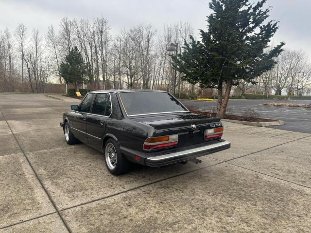 Photo 3 from auction – 1987 BMW 535 I with VIN WBADC7407H0964034