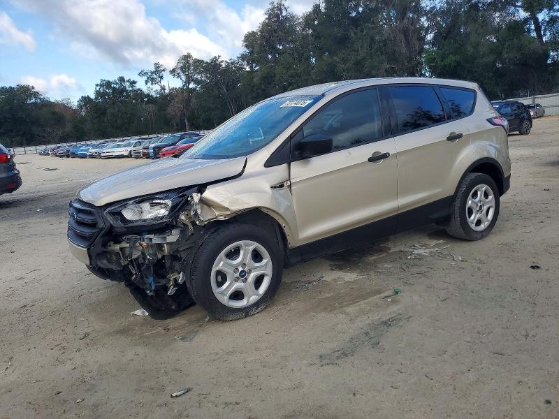 FORD ESCAPE S 2018 with VIN 1FMCU0F75JUA07361 - Photo from auction