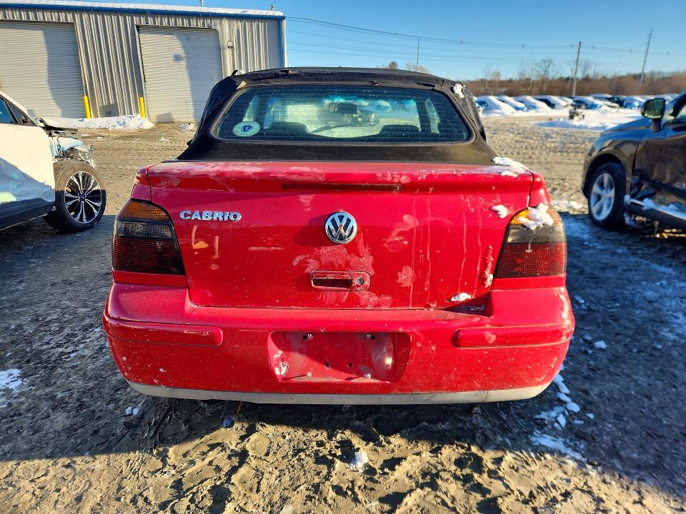 Photo 6 from auction – 2000 VOLKSWAGEN CABRIO with VIN 3VWDC21V9YM806858