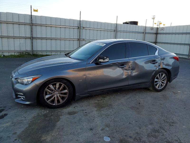 INFINITI Q50 BASE 2015 with VIN JN1BV7AP7FM348560 - Photo from auction