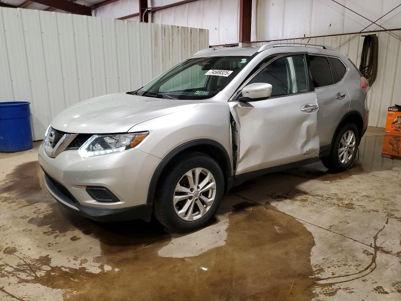 NISSAN ROGUE S 2015 with VIN KNMAT2MV1FP580176 - Photo from auction