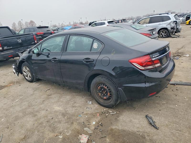 Photo 2 from auction – 2015 HONDA CIVIC with VIN 19XFB2F54FE071429