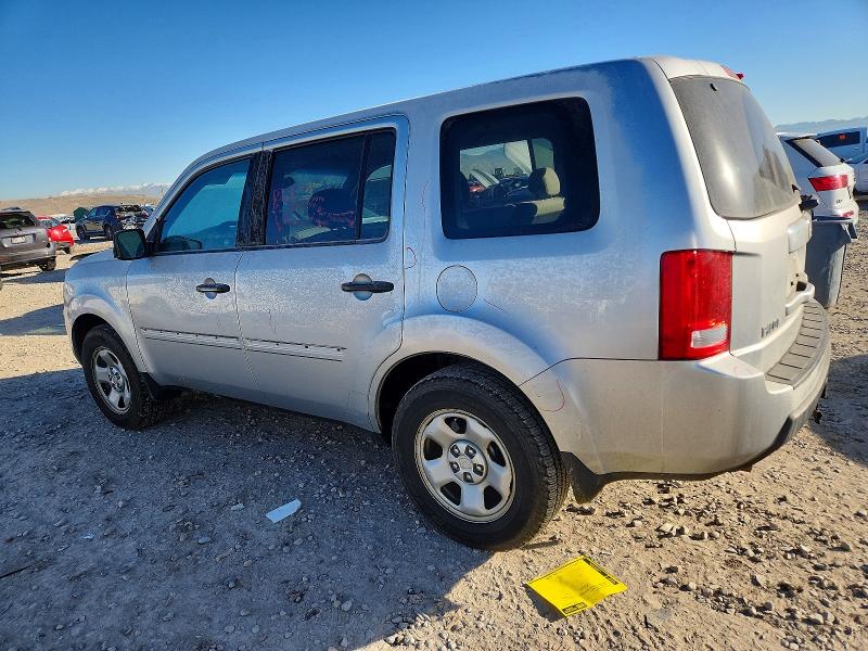 Photo 2 from auction – 2011 HONDA PILOT LX with VIN 5FNYF4H29BB023862