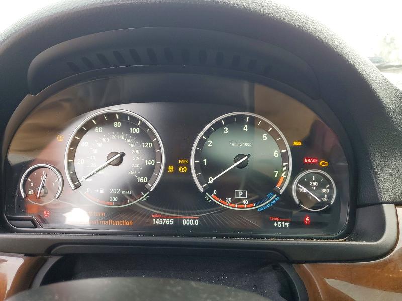 Photo 9 from auction – 2013 BMW 550 I with VIN WBAFR9C55DDX81105