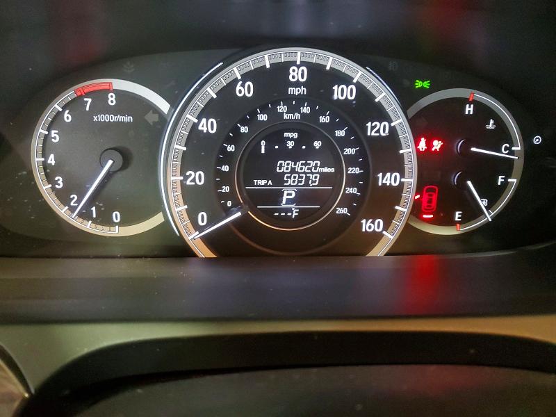 Photo 9 from auction – 2017 HONDA ACCORD EXL with VIN 1HGCR2F86HA155848