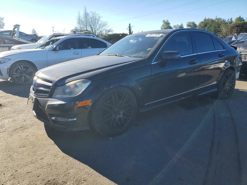 MERCEDES-BENZ C 2014 with VIN WDDGF4HB9EA933090 - Photo from auction