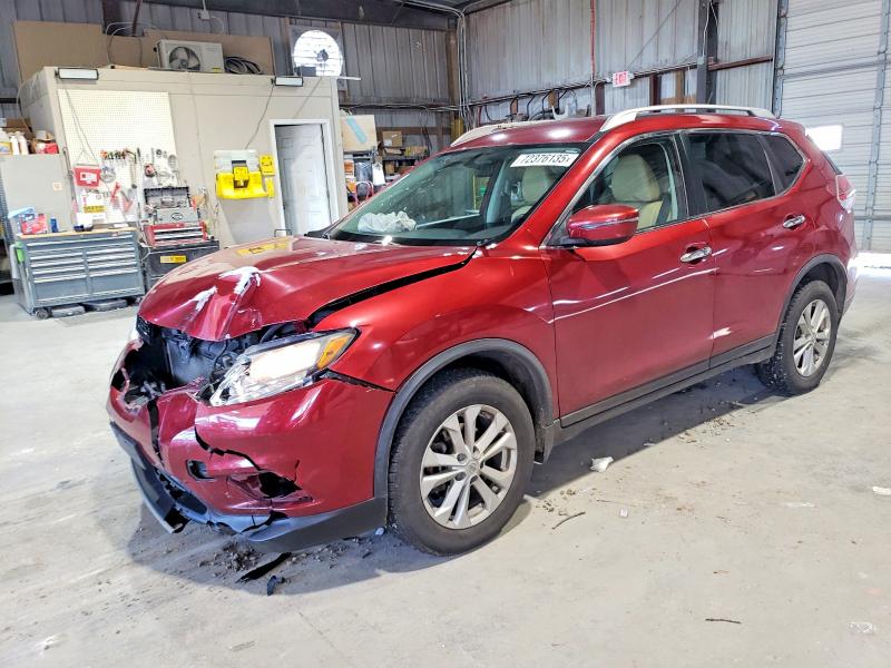 NISSAN ROGUE S 2016 with VIN KNMAT2MV8GP611599 - Photo from auction