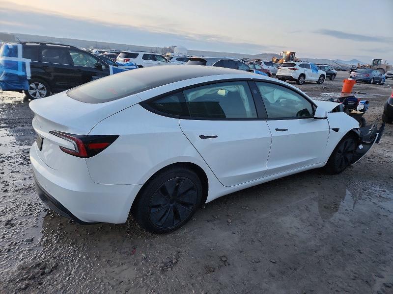 Photo 3 from auction – 2025 TESLA MODEL 3 with VIN 5YJ3E1EA0SF044638