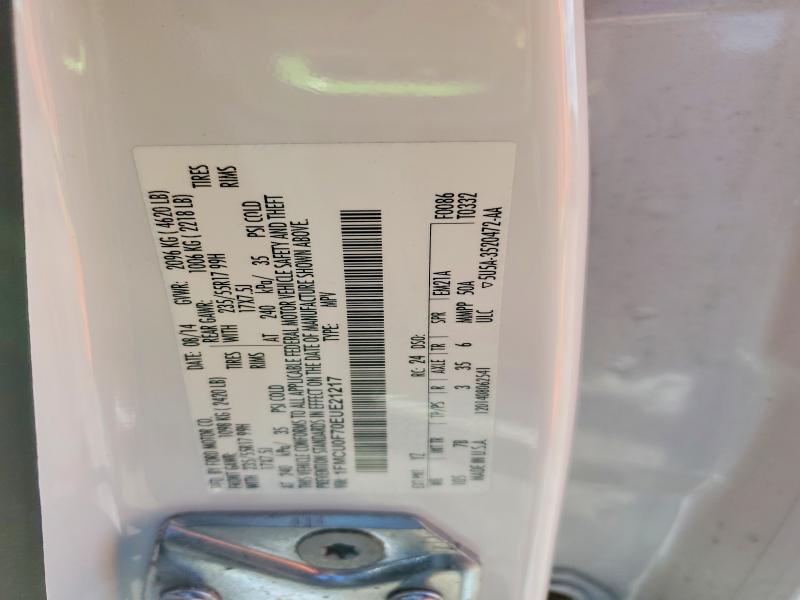 Photo 14 from auction – 2014 FORD ESCAPE S with VIN 1FMCU0F70EUE21217