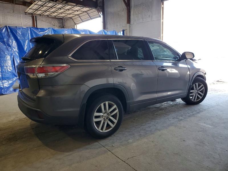 Photo 3 from auction – 2015 TOYOTA HIGHLANDER with VIN 5TDBKRFH6FS166355