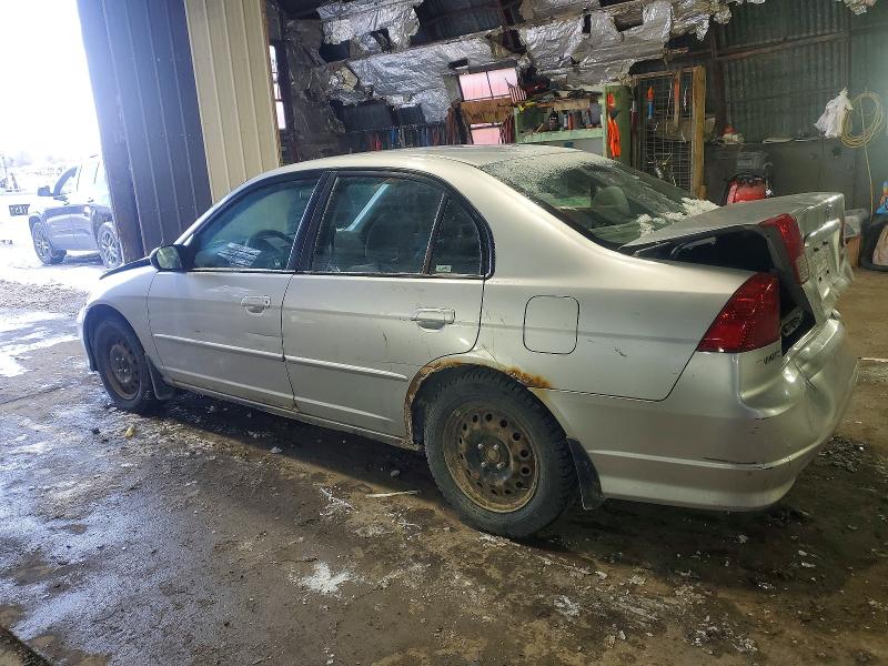 Photo 2 from auction – 2005 HONDA CIVIC LX with VIN 2HGES15555H606554