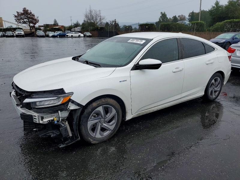 HONDA INSIGHT EX 2020 with VIN 19XZE4F57LE014654 - Photo from auction