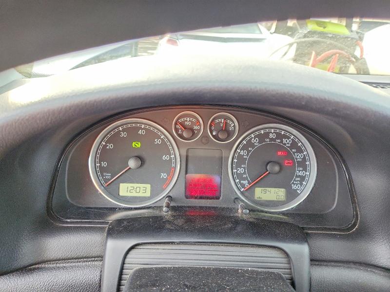 Photo 9 from auction – 2003 VOLKSWAGEN PASSAT GLS with VIN WVWPD63B33P285789