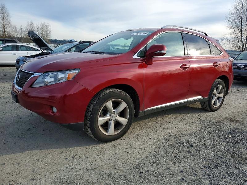 LEXUS RX 350 2011 with VIN 2T2BK1BA3BC095141 - Photo from auction